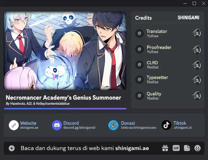 Necromancer Academy’s Genius Summoner Chapter 75