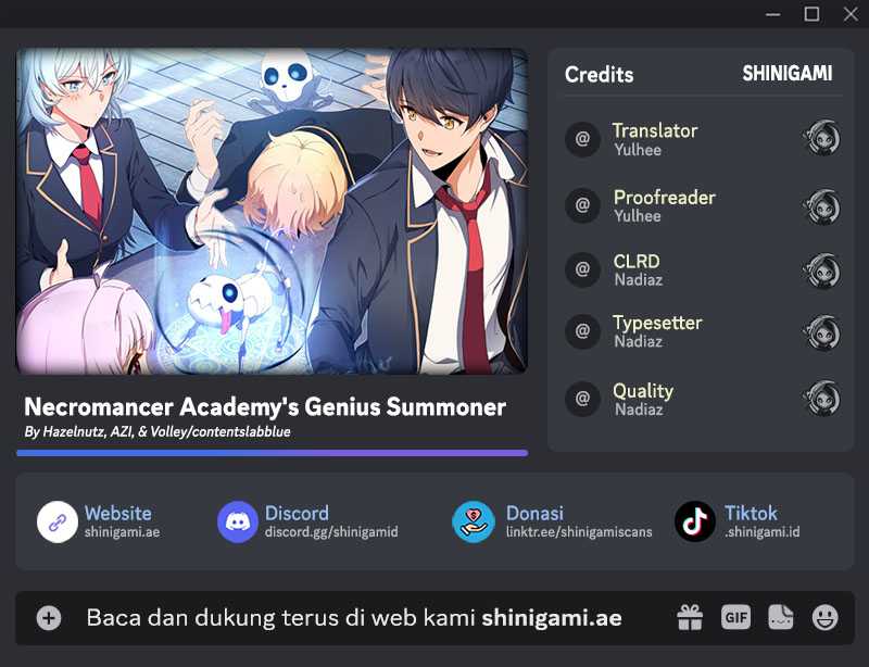 Necromancer Academy’s Genius Summoner Chapter 83