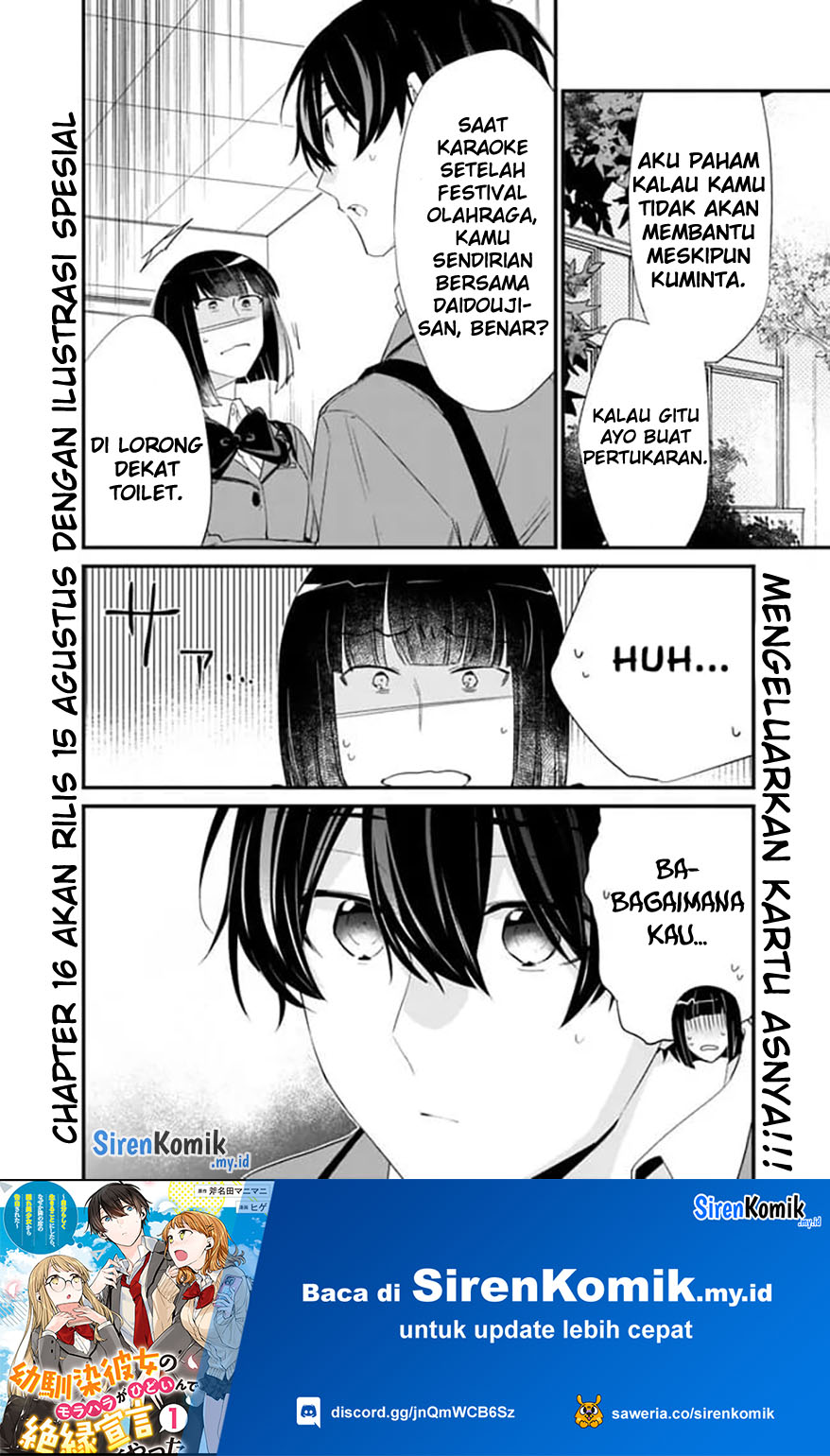Osananajimi Kanojo no Morahara ga Hidoin de Zetsuen Sengen shite Yatta