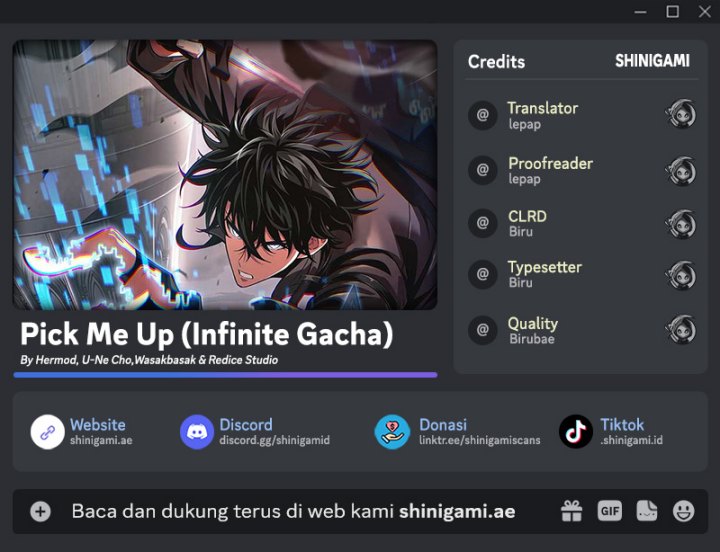 Pick Me Up, Infinite Gacha Chapter 82