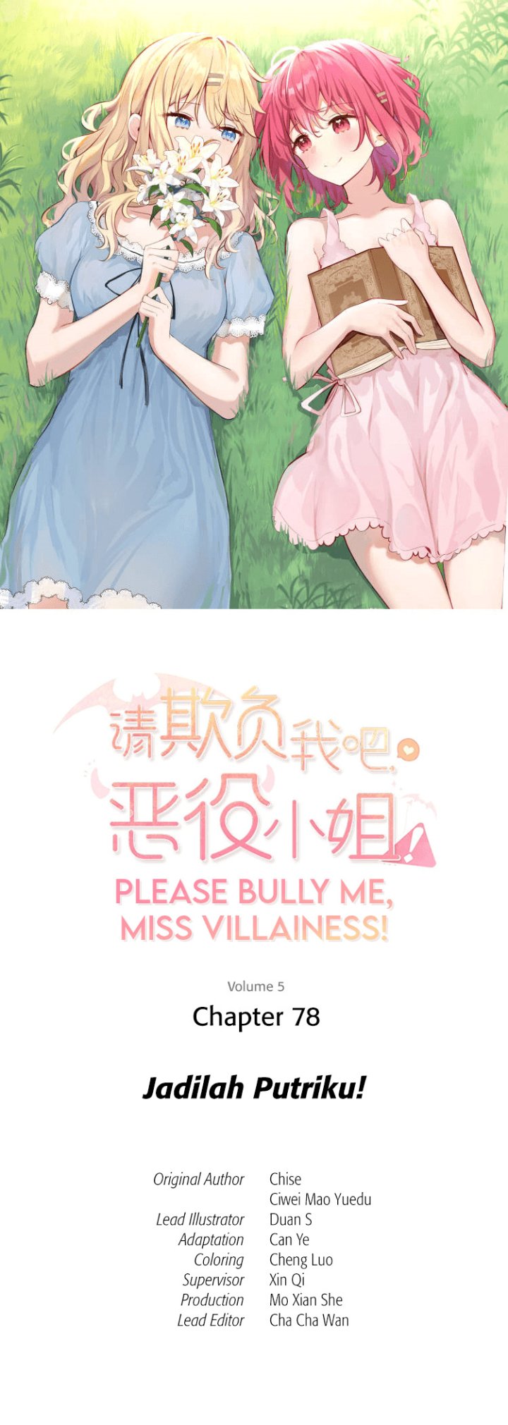 Please Bully Me, Miss Villainess!