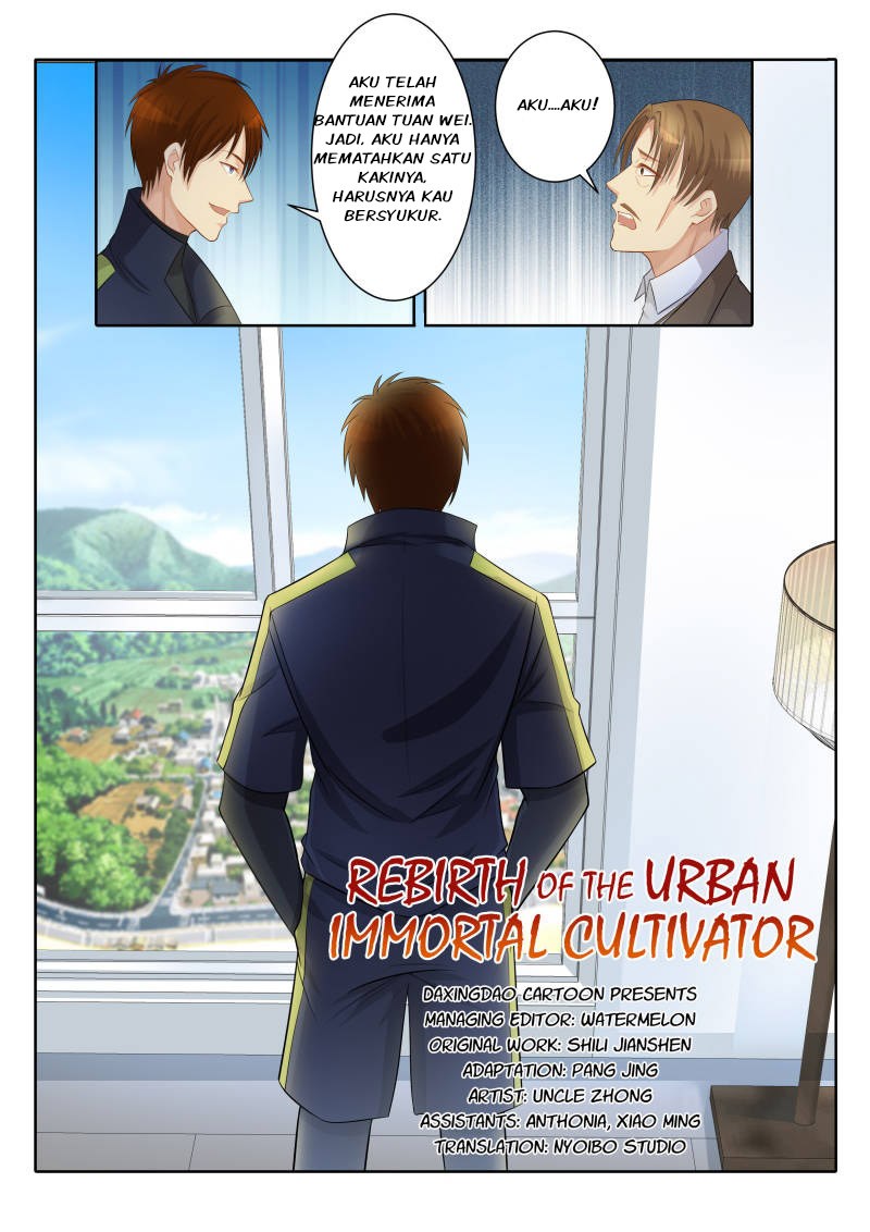 Rebirth Of The Urban Immortal Cultivator