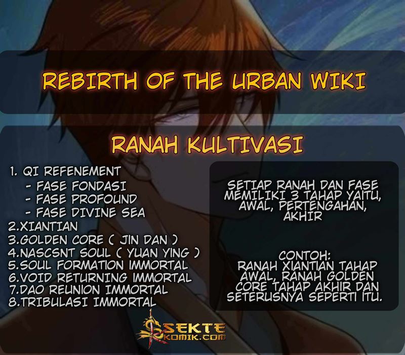 Rebirth Of The Urban Immortal Cultivator