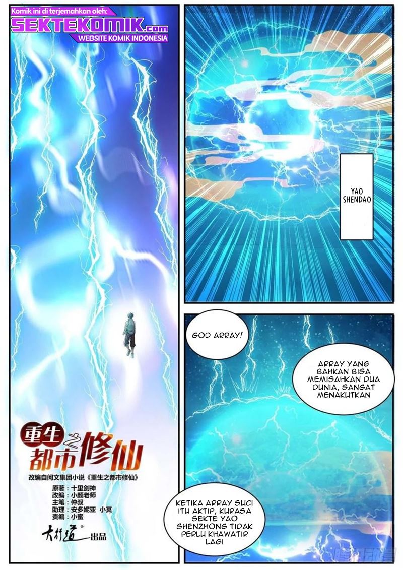 Rebirth Of The Urban Immortal Cultivator