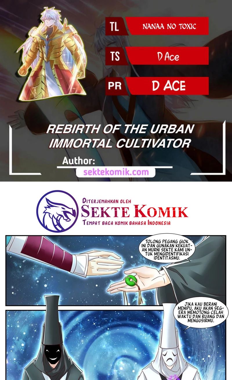 Rebirth Of The Urban Immortal Cultivator