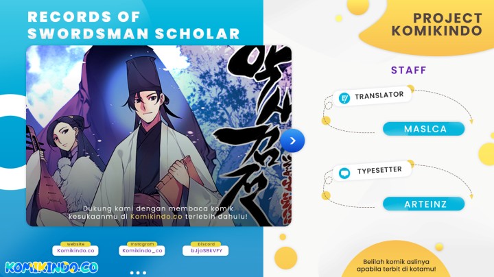 Records Of The Swordsman Scholar