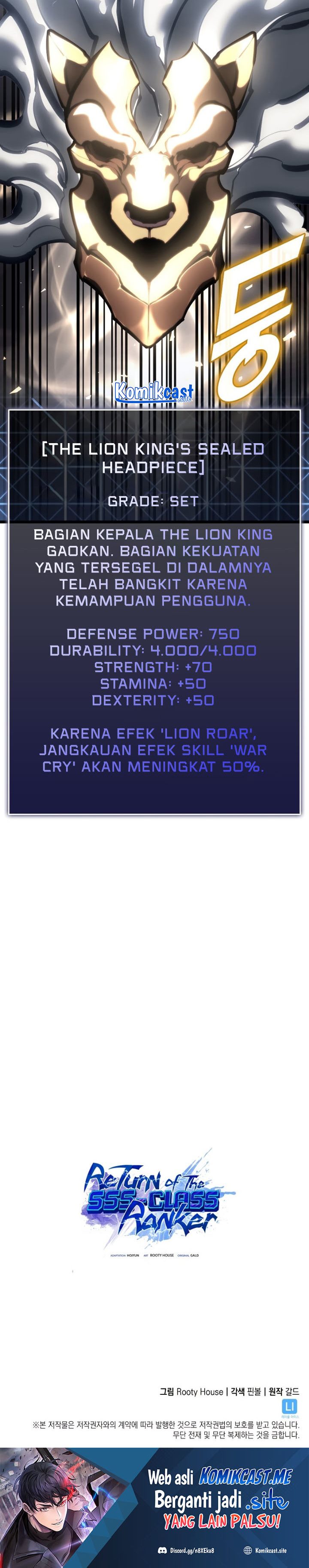 Return of the SSS-Class Ranker