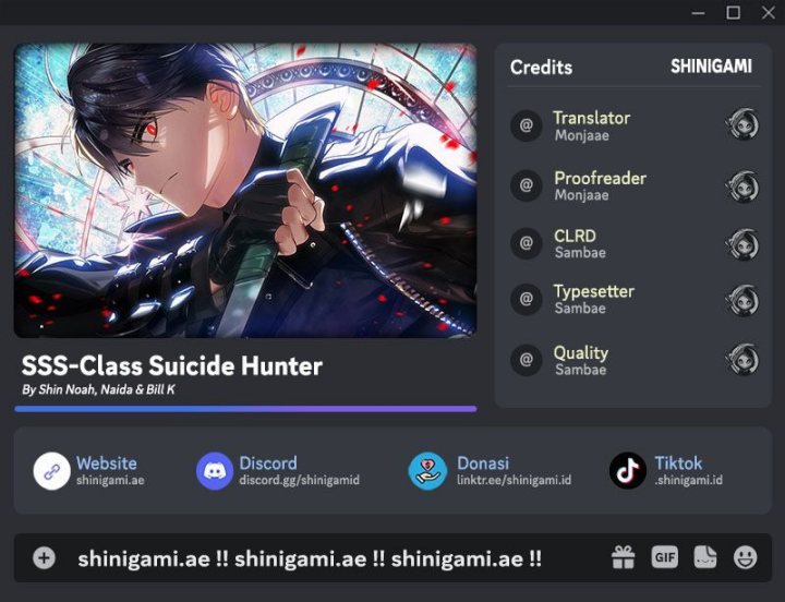 SSS-Class Suicide Hunter Chapter 112