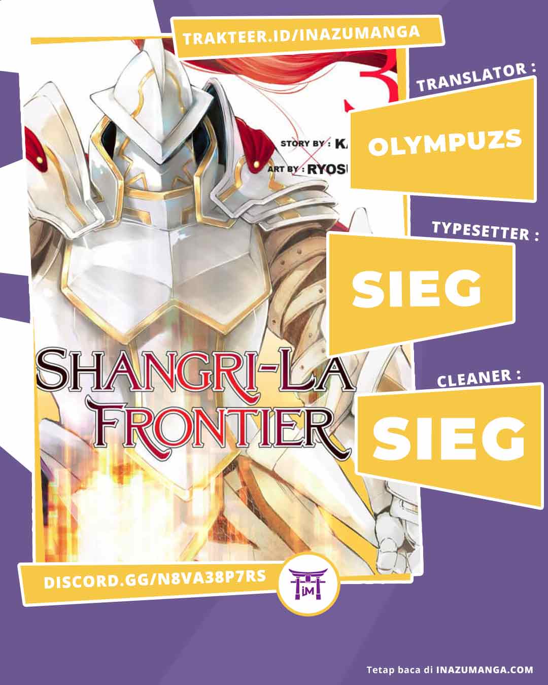 Shangri-La Frontier ~ Kusoge Hunter, Kamige ni Idoman to su~