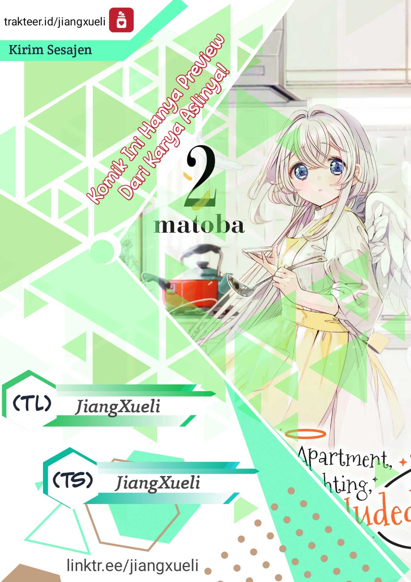 Studio Apartment, Good Lightning, Angel Included (One Room, Hi Atari Futsuu, Tenshi Tsuki) Chapter 6