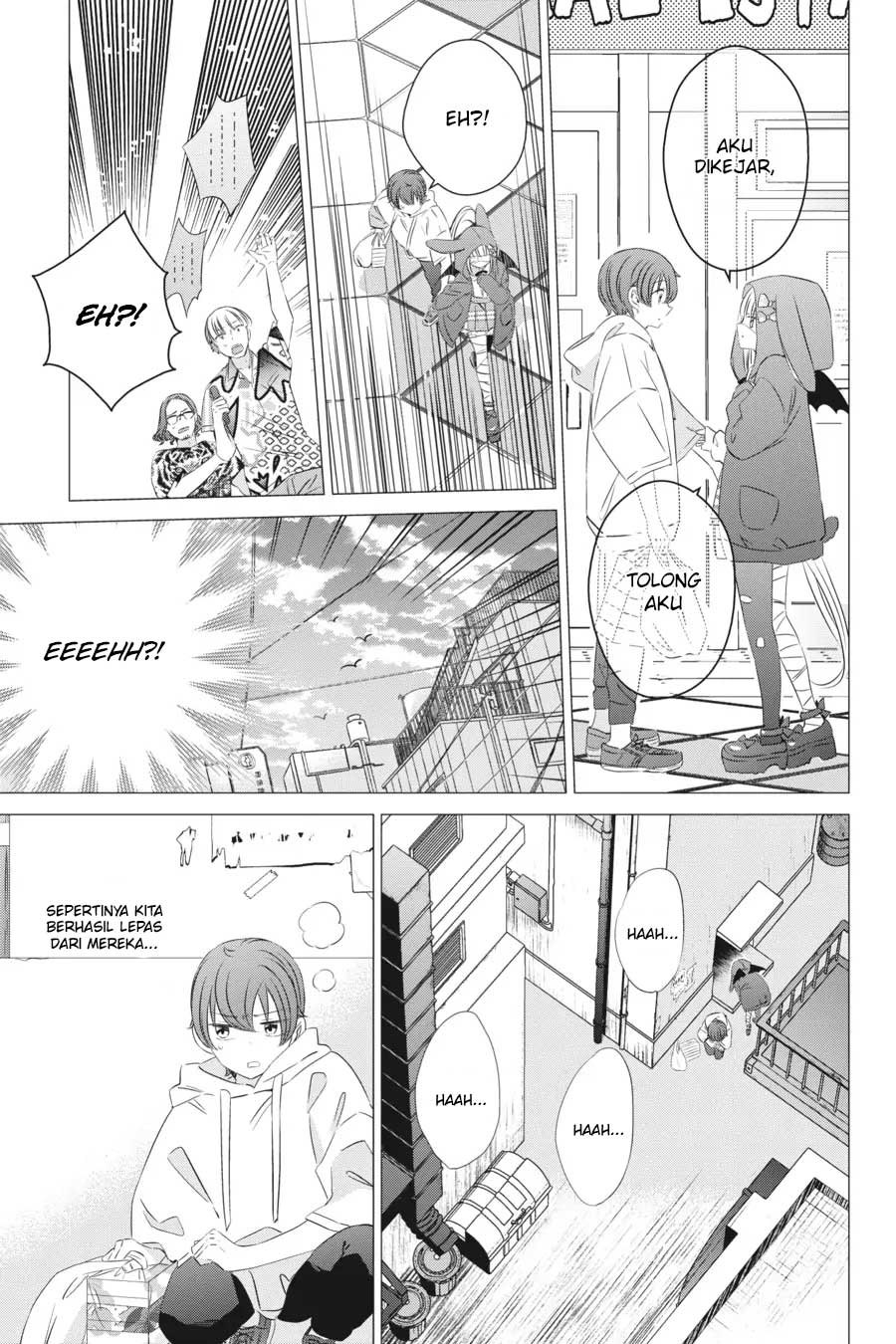 Studio Apartment, Good Lightning, Angel Included (One Room, Hi Atari Futsuu, Tenshi Tsuki) Chapter 12