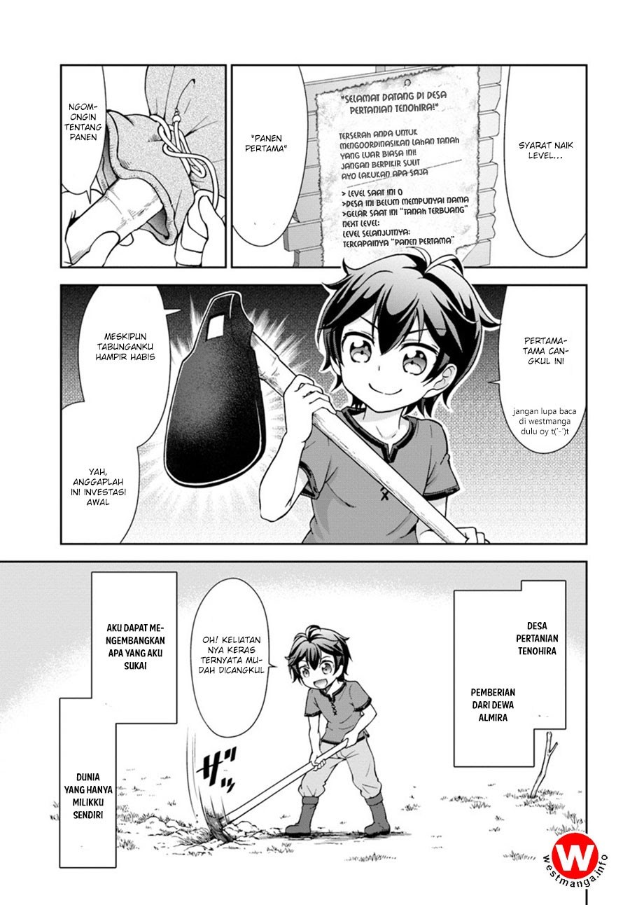 Tenohira Kaitaku Mura de Isekai Kenkokuki: Fueteku Yome-tachi to Nonbiri Mujintou Life Chapter 2