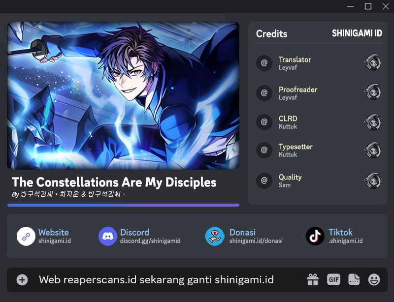 The Constellations Are My Disciples