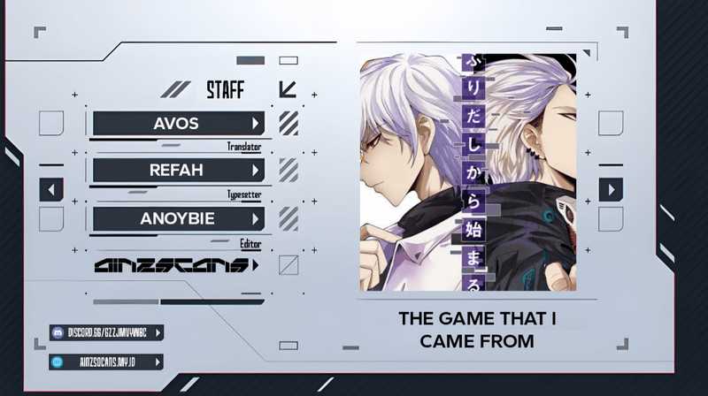 The Game That I Came From