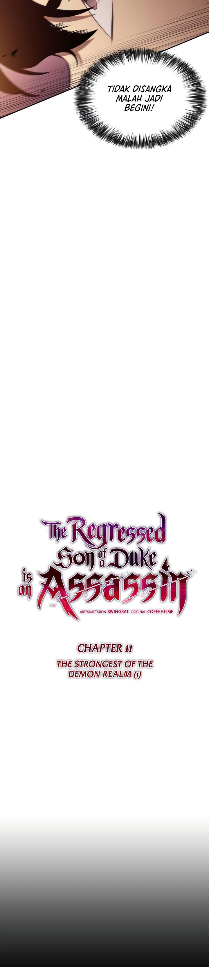 The Regressed Son of a Duke is an Assassin