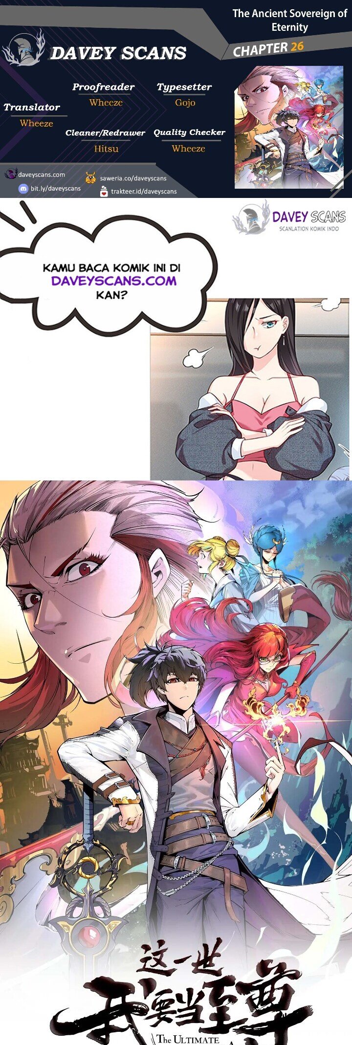 The Ultimate of All Ages (The Ancient Sovereign of Eternity)