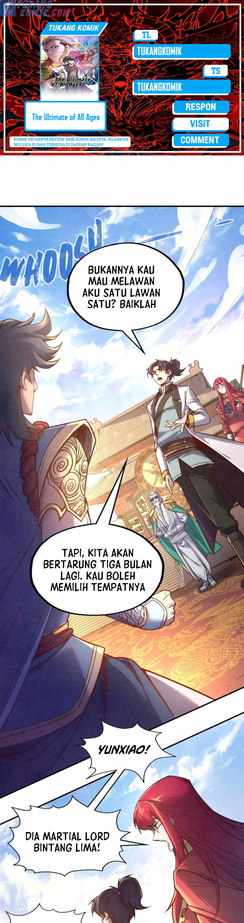 The Ultimate of All Ages (The Ancient Sovereign of Eternity)