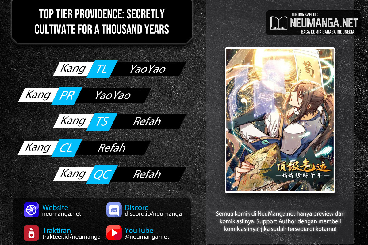 Top Tier Providence: Secretly Cultivate for a Thousand Years