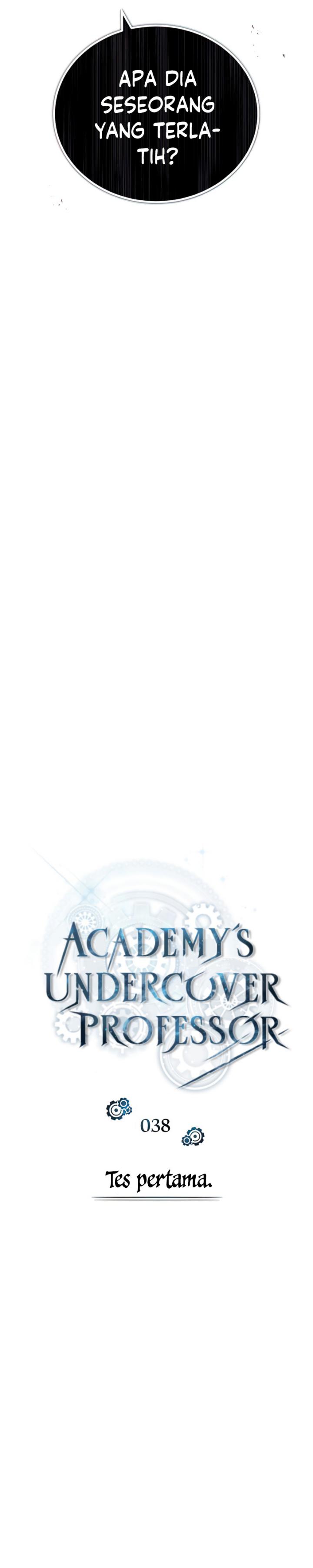 Academy’s Undercover Professor