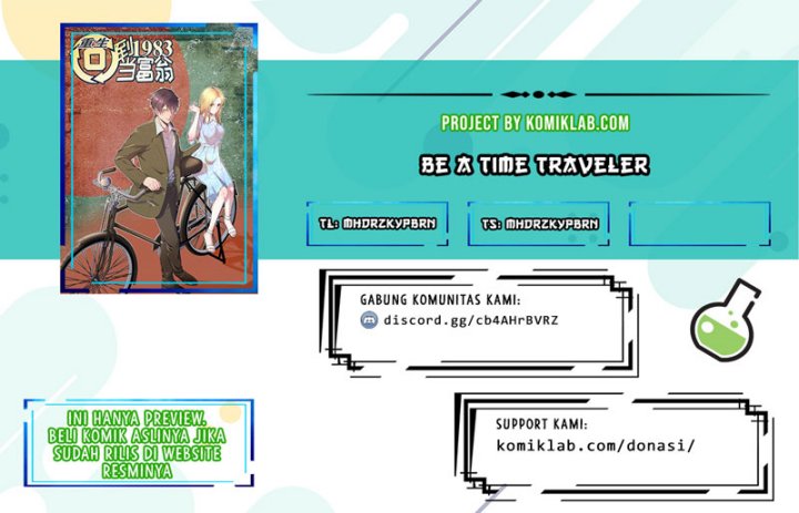 Be A Time Traveler (Rebirth: Back To 1983 To a Be Rich Man)
