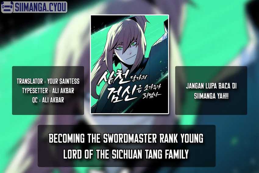 Becoming the Swordmaster Rank Young Lord of the Sichuan Tang Family