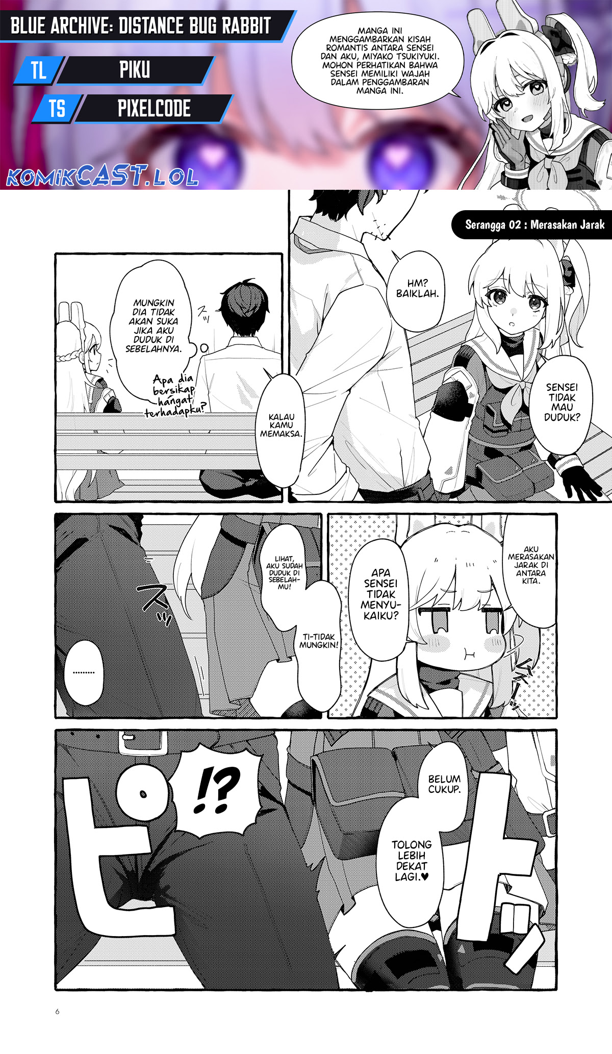 Blue Archive: Distance Bug Rabbit