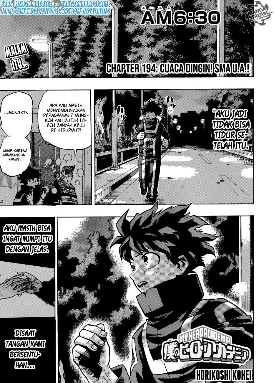 Boku no Hero Academia
