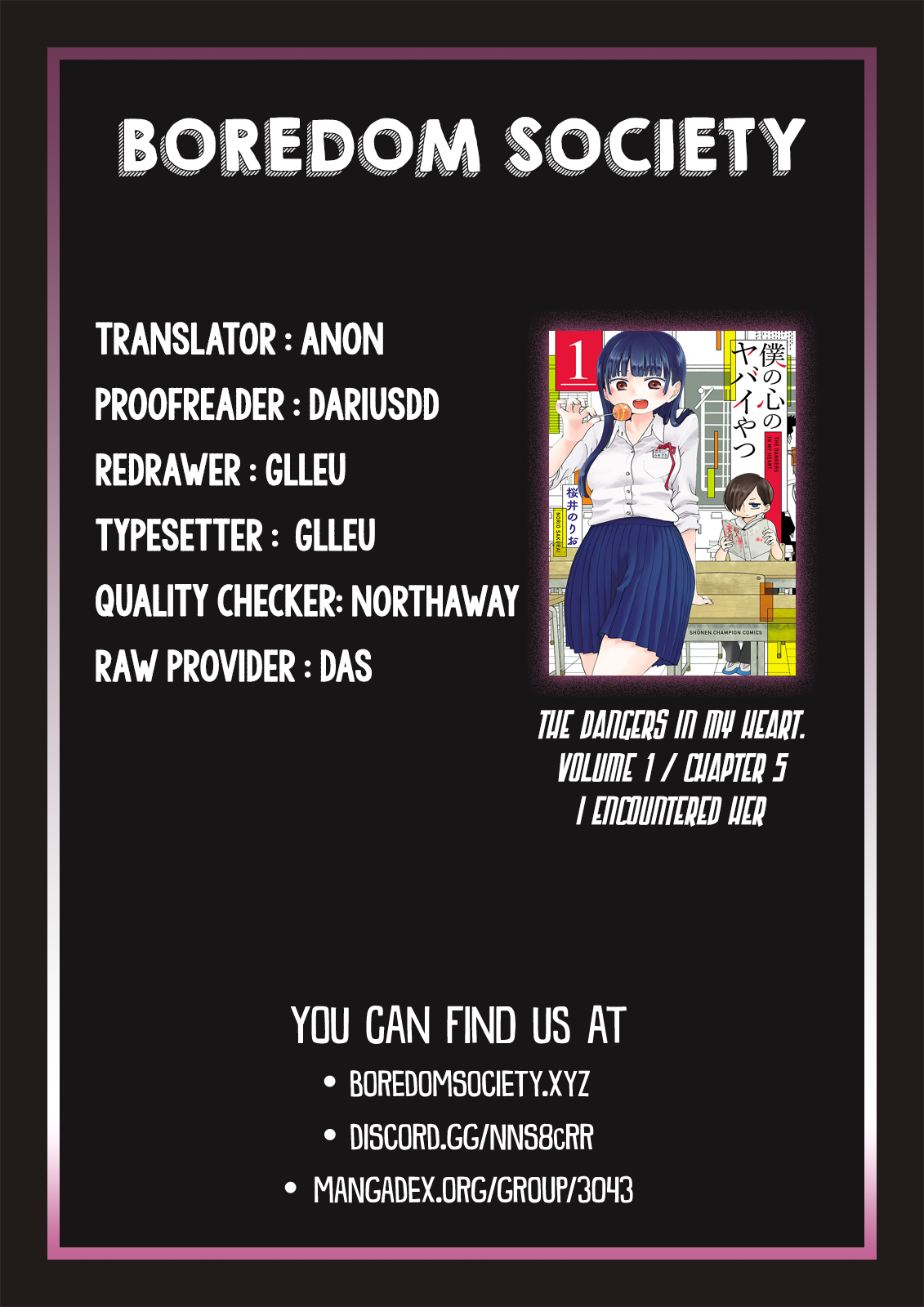 Boku no Kokoro no Yabai Yatsu