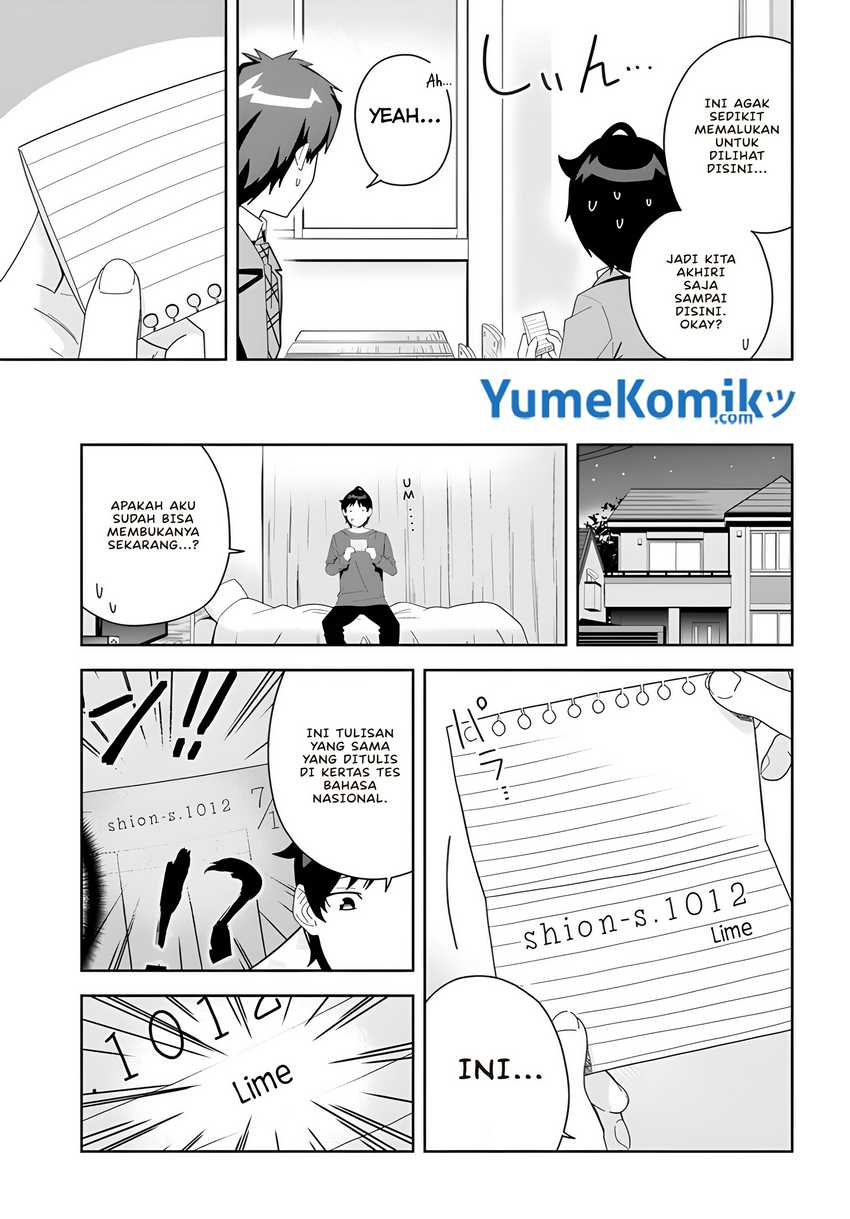 Classmate no Moto Idol ga, Tonikaku Kyodou Fushin Nan desu Chapter 3