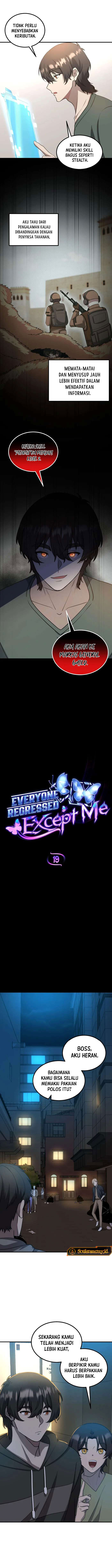 Everyone Regressed Except Me