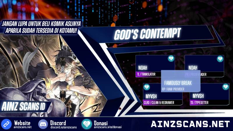 God’s Contempt