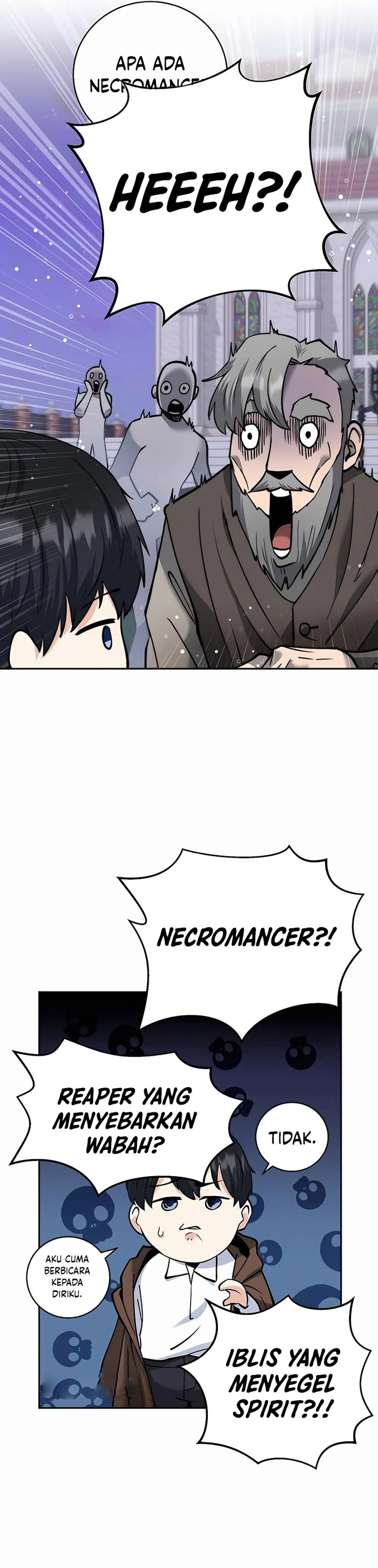 Holy Emperor’s Grandson is a Necromancer