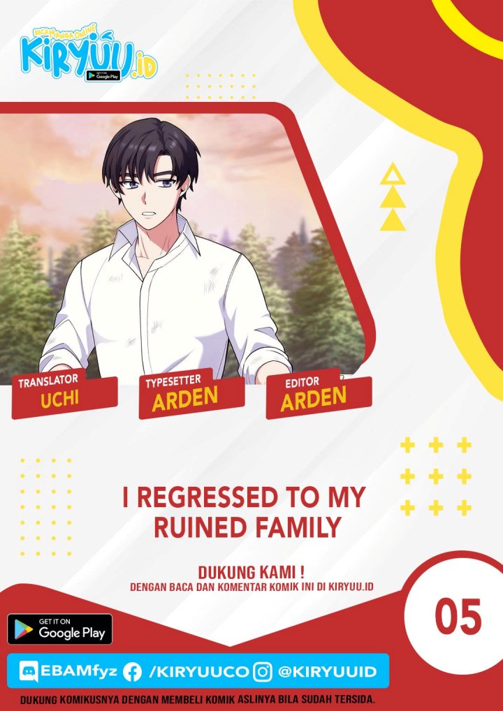 I Regressed to My Ruined Family