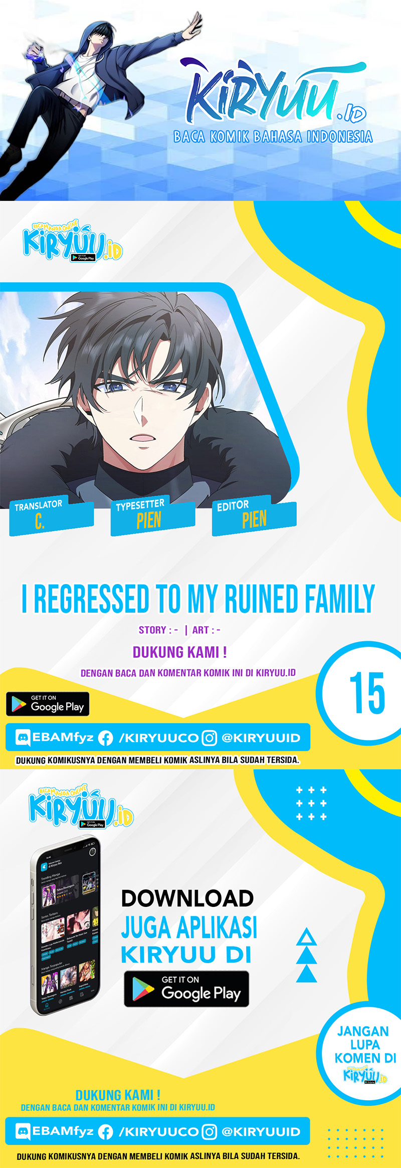 I Regressed to My Ruined Family