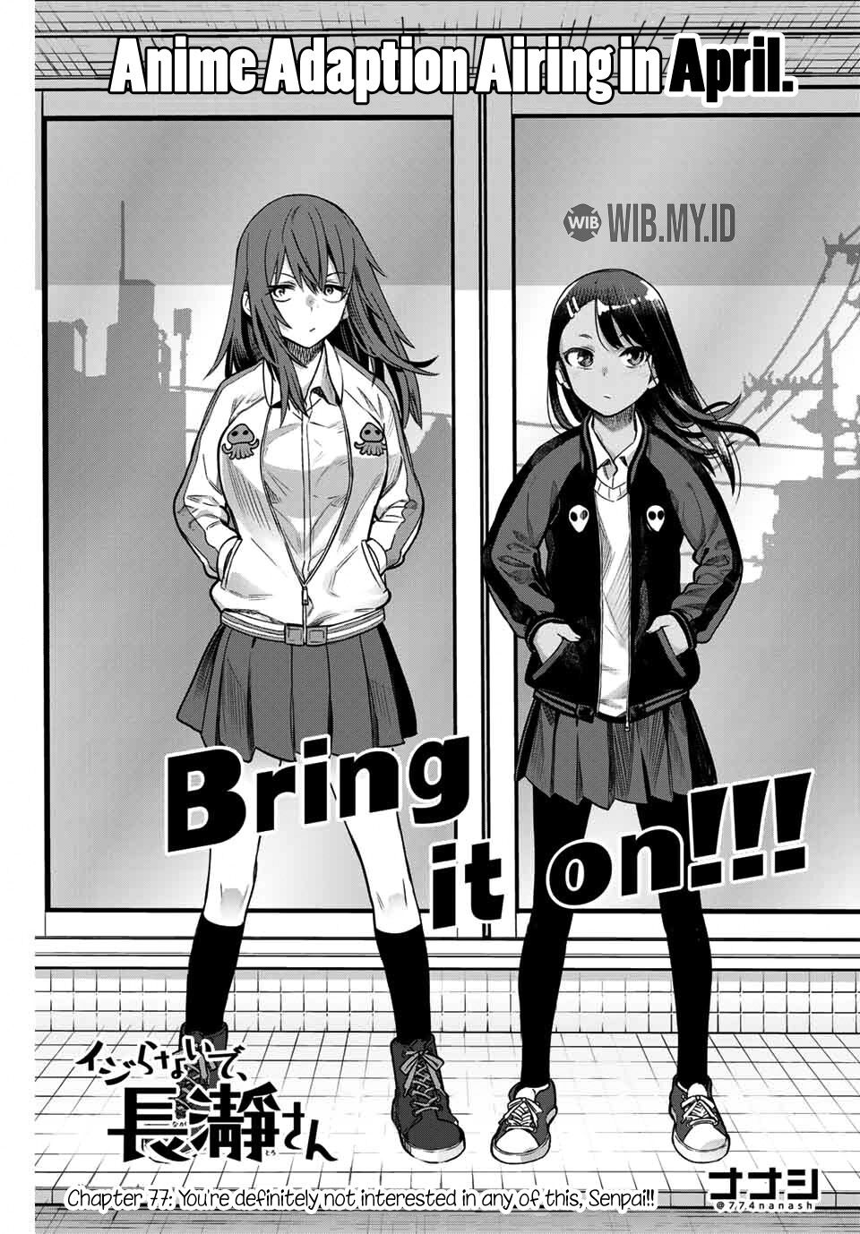 Ijiranaide, Nagatoro-san
