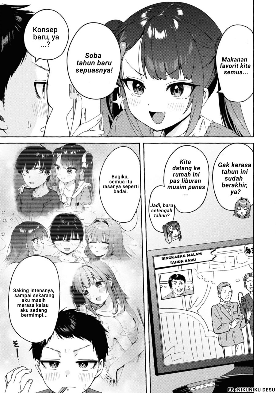 I’m Sandwiched Between Sweet and Spicy Step-Sisters (Amakara Gishimai ni Hasamarete Masu) Chapter 30