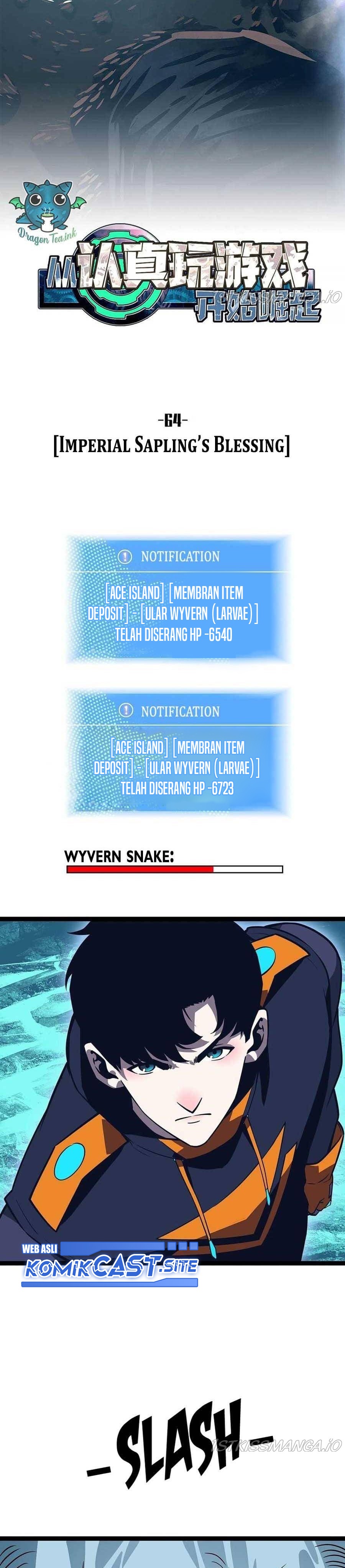 It All Starts with Playing Game Seriously