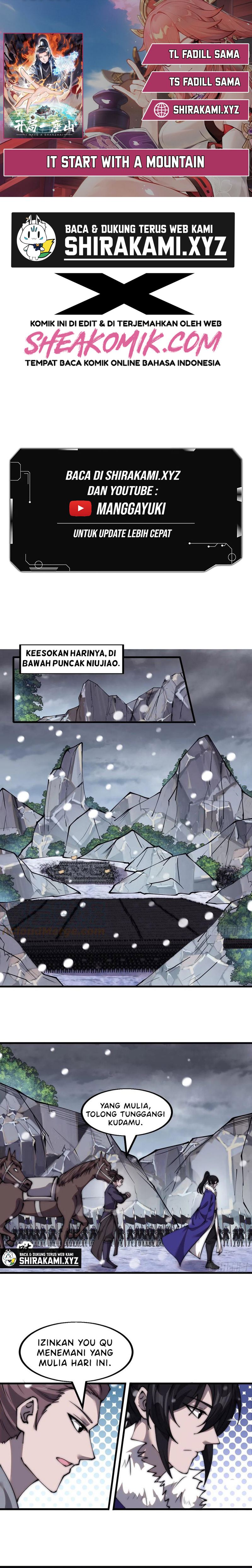 It Starts With A Mountain