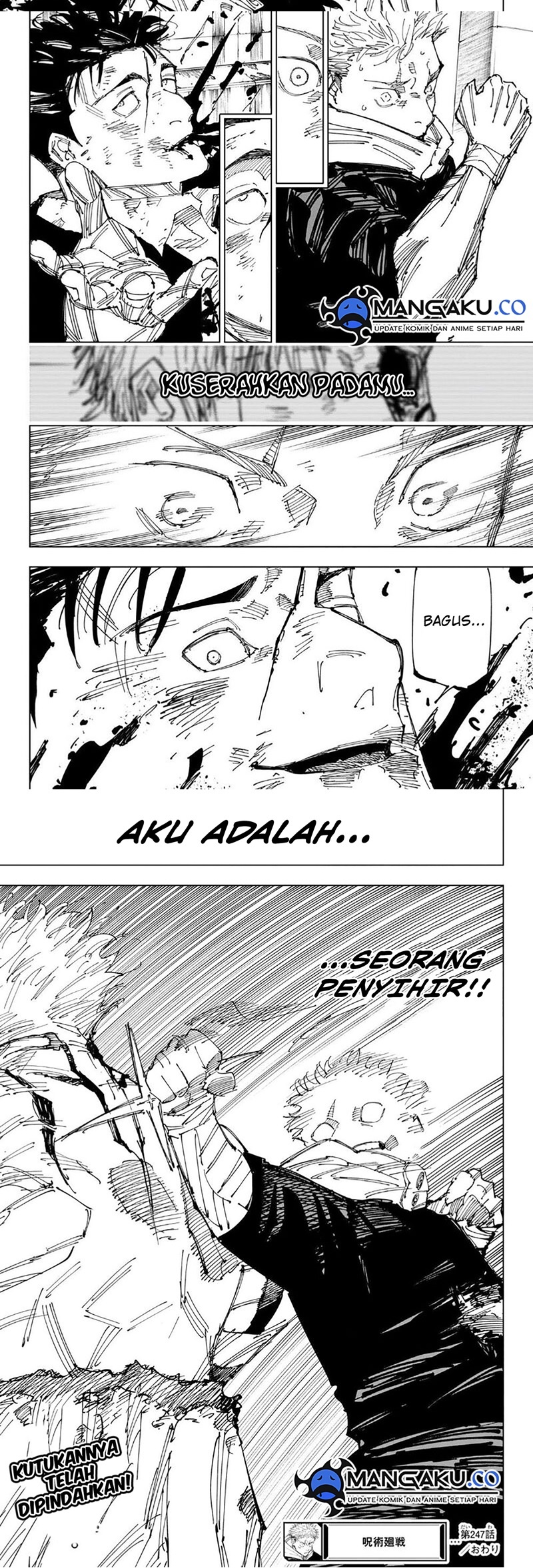 Jujutsu Kaisen Chapter 247