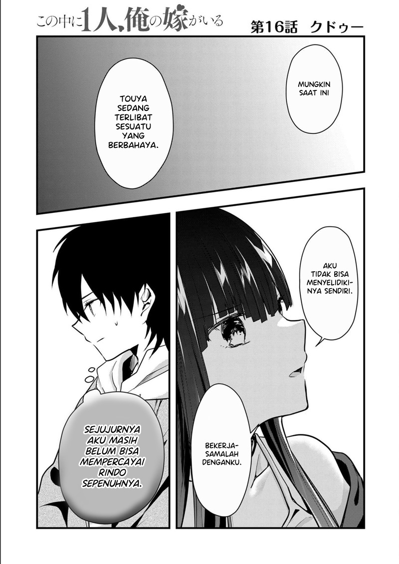 Kononaka ni Hitori, Ore no Yome ga Iru