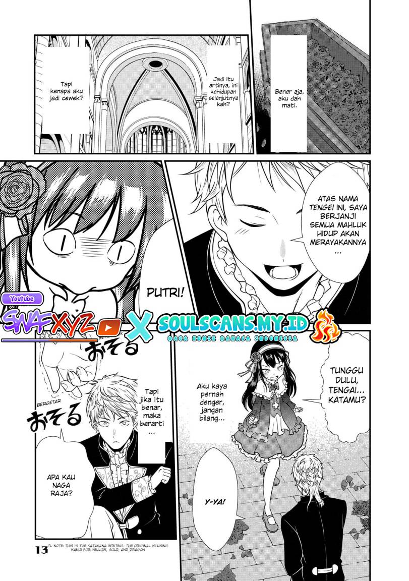 Kyuuketsu Hime wa Barairo no Yume o Miru Chapter 1