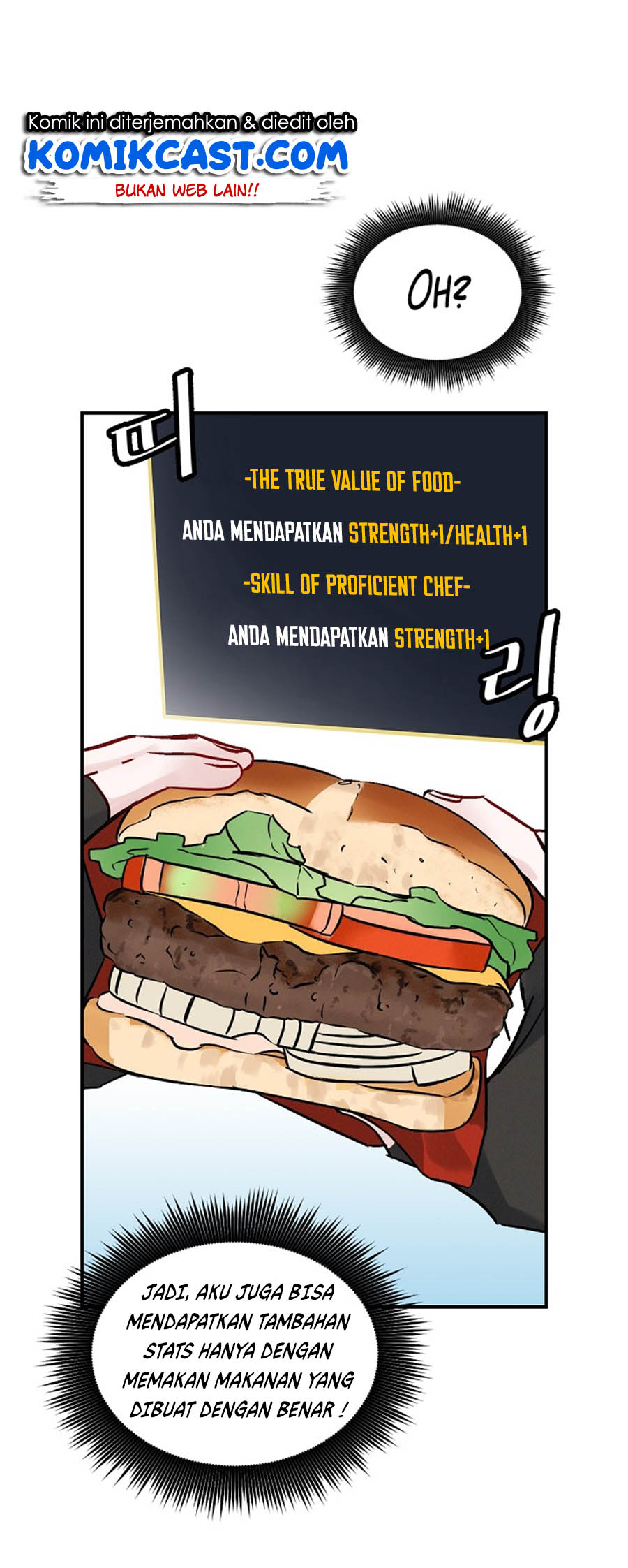 Leveling Up, By Only Eating!