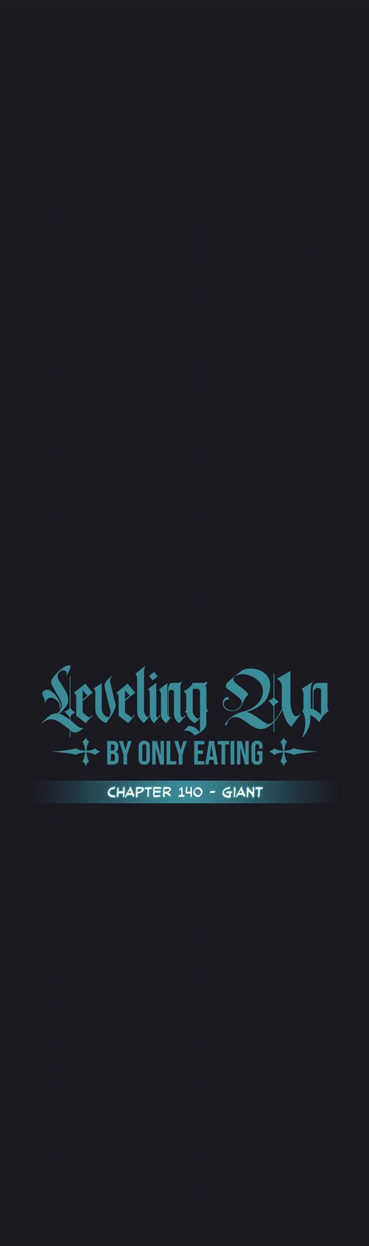 Leveling Up, By Only Eating!