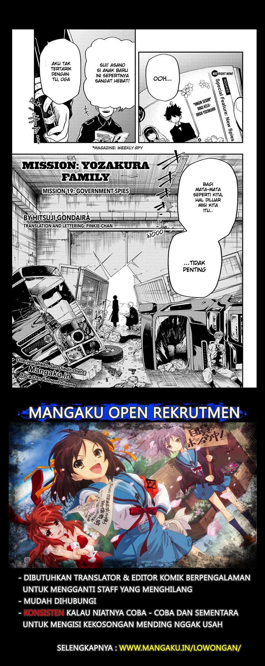 Mission: Yozakura Family