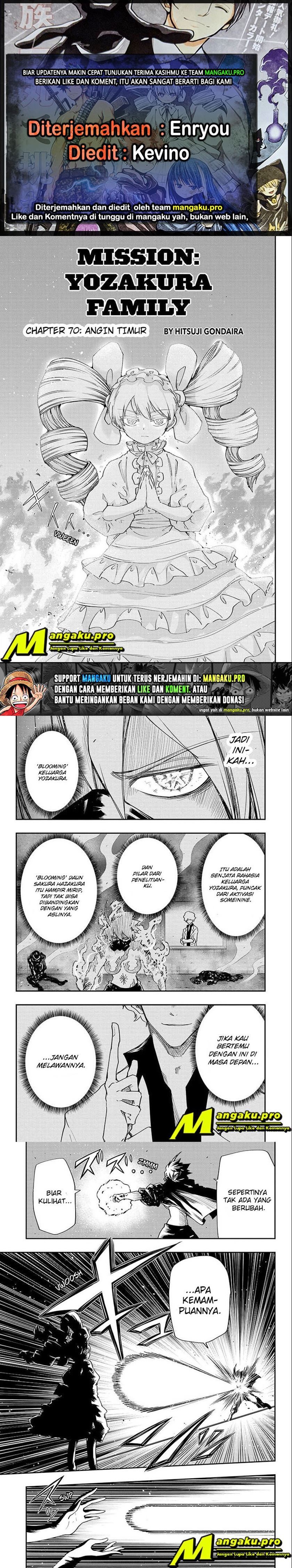 Mission: Yozakura Family