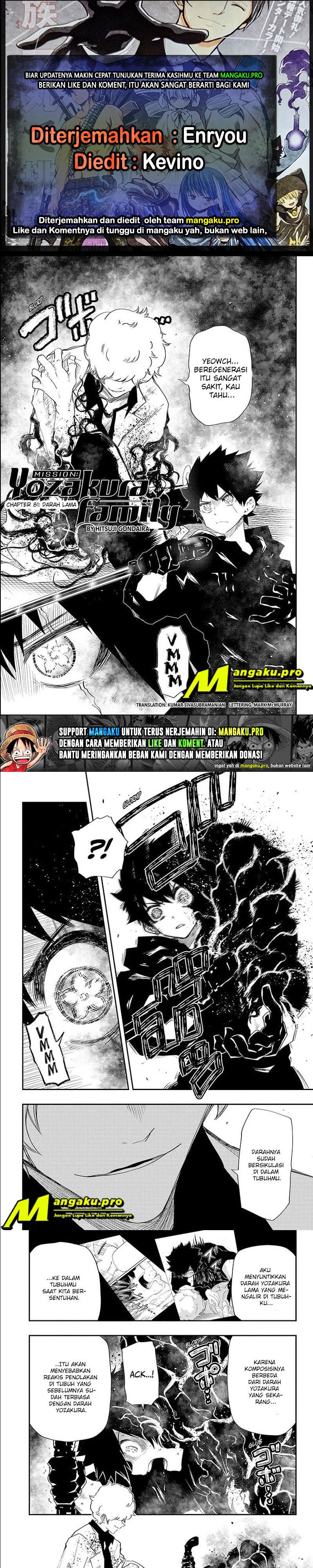 Mission: Yozakura Family
