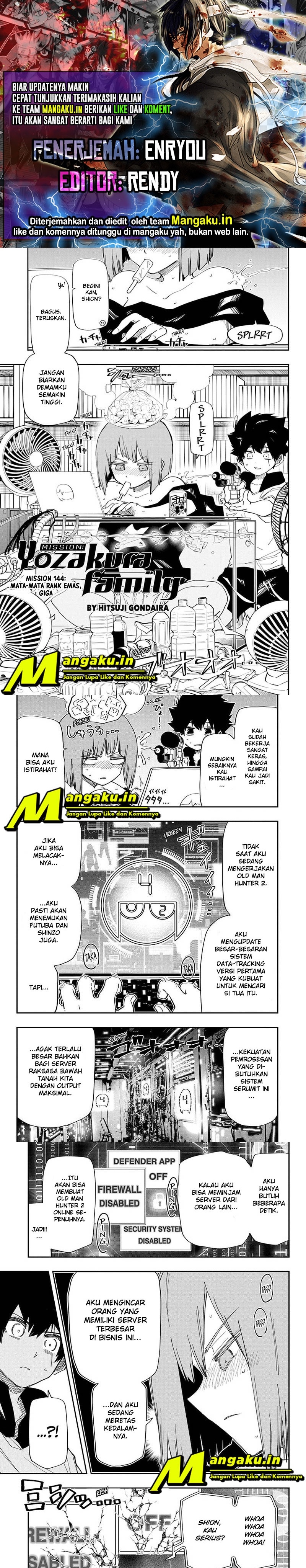 Mission: Yozakura Family