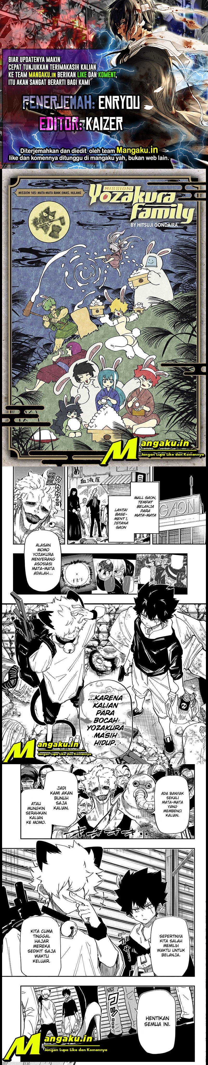 Mission: Yozakura Family