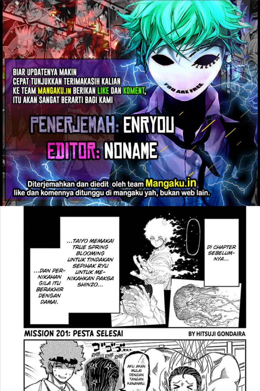 Mission: Yozakura Family