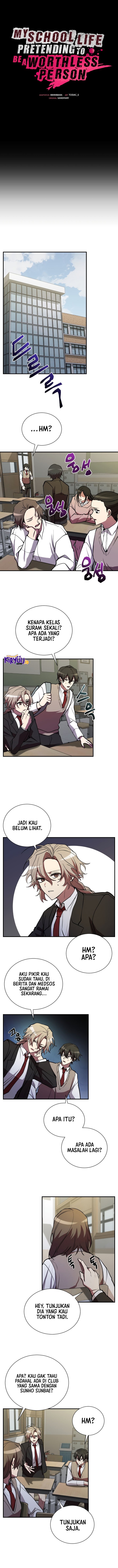 My School Life Pretending to Be a Worthless Person